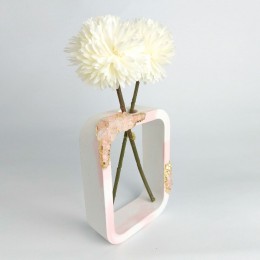 Crystal-Rectangle-Flower-Vase-Pink-Marble-Pattern