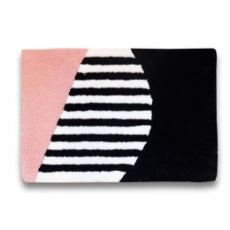 Eclectic-Pink-Stripes-Doormat