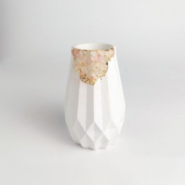 Crystal-Geo-Vase-Pink-Marble-Pattern