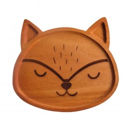 Fox-Wooden-Food-Tray