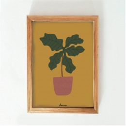 Ficus-Lyrata-Print