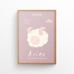 Art-Print-Zodiac-Aries