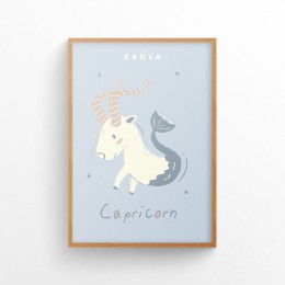 Art-Print-Zodiac-Capricorn