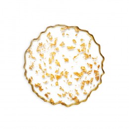 Gold-Flakes-Round-Coaster