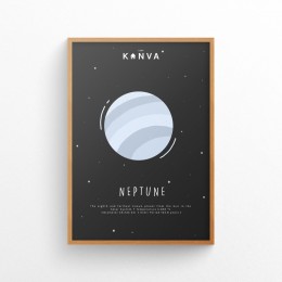 Art-Print-Solar-System-Neptune