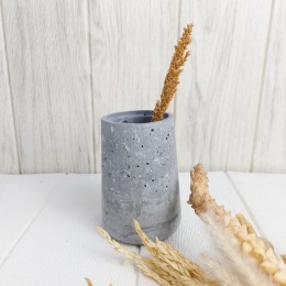 Bell-Flower-Vase-Tutona-Grey-Stone