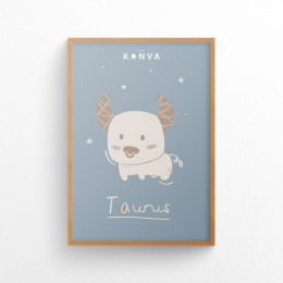 Art-Print-Zodiac-Taurus