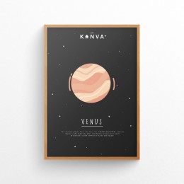 Art-Print-Solar-System-Venus
