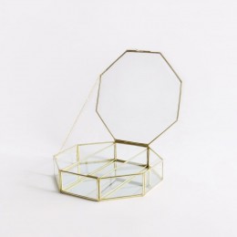 Hexa-Brass-Storage-with-Mirror-Compartment