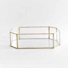 Geometric-Brass-Tray