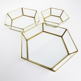 Hexa-Brass-Multifuctional-Tray